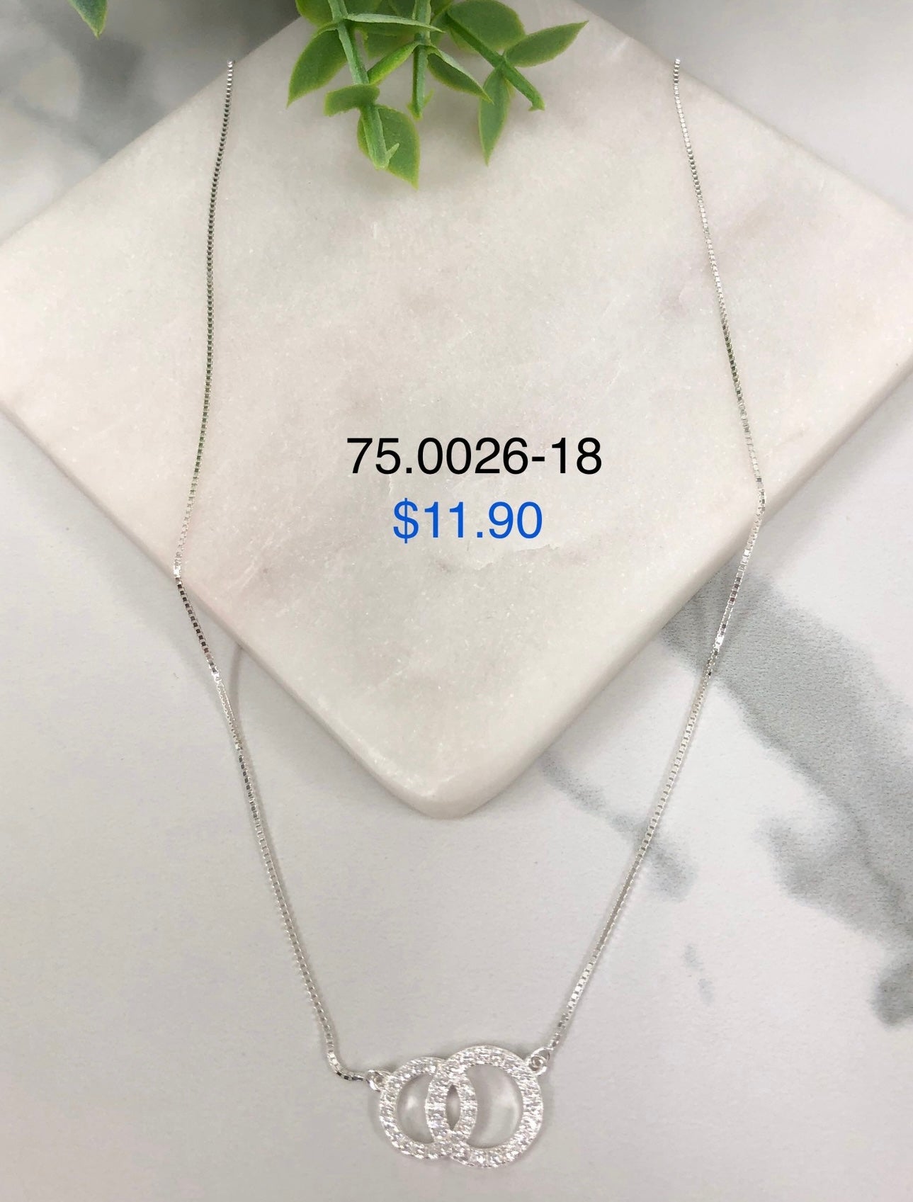 Silver 925 Chain 75.0026-18"