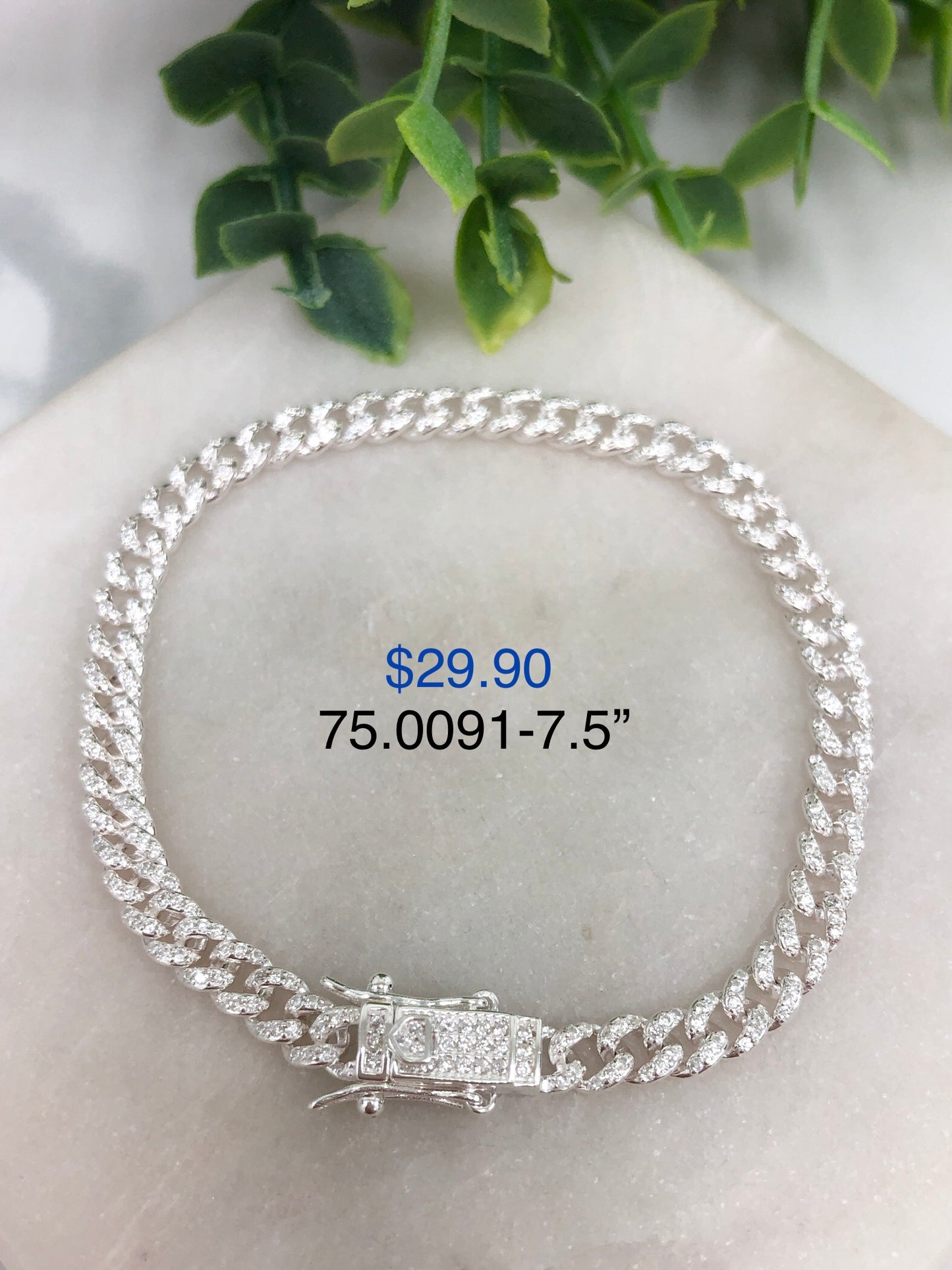 Silver 925 bracelet 75.0091-7.5"